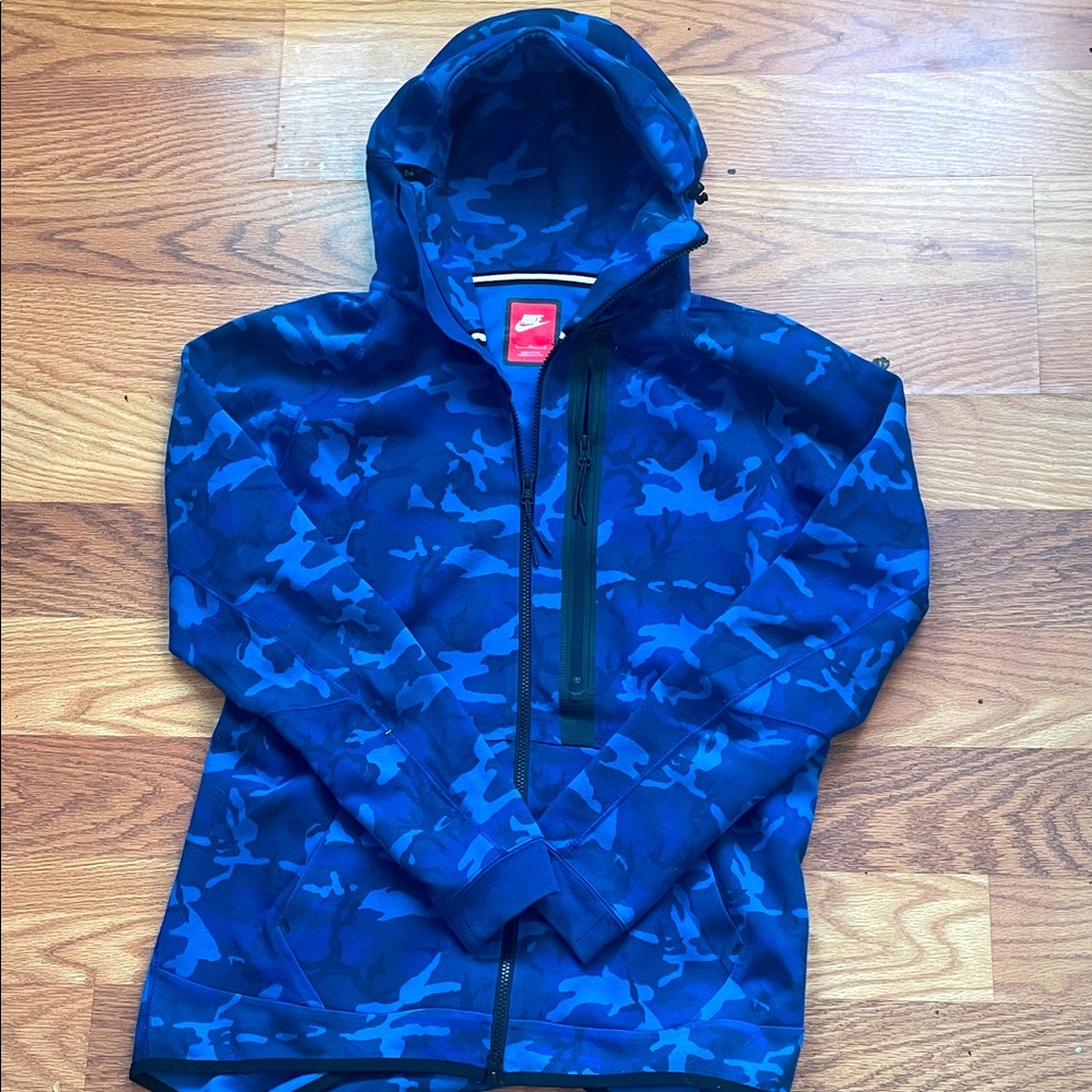Nike Blue Camo Jacket